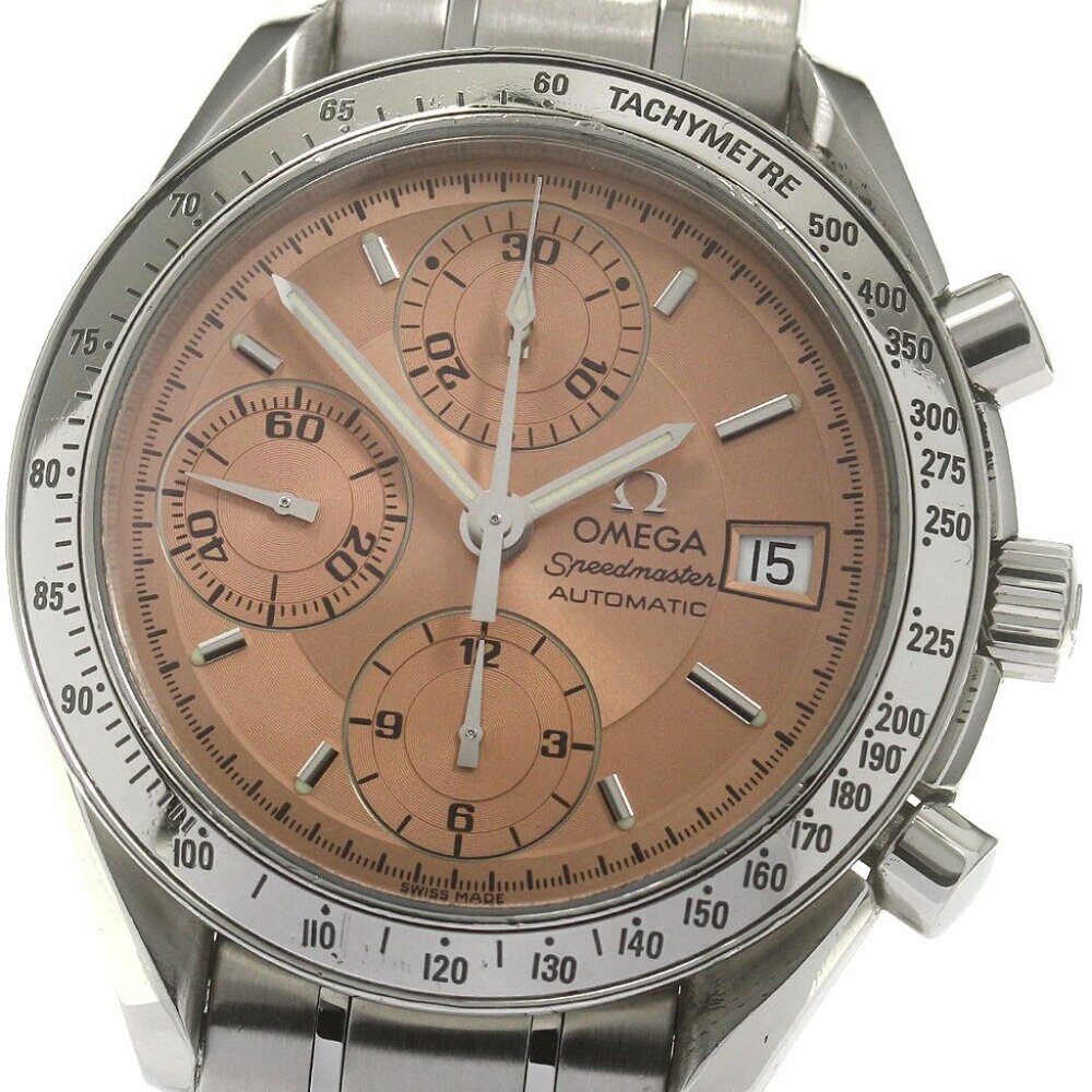 OMEGA Speedmaster 3513.60 Chronograph Date pink Dial Automatic Men's_869409